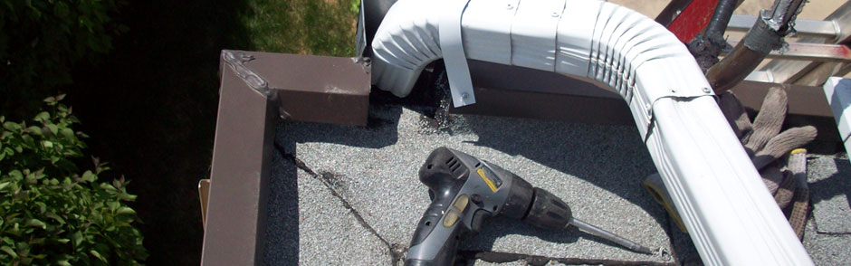Eaves Trough Repair Edmonton